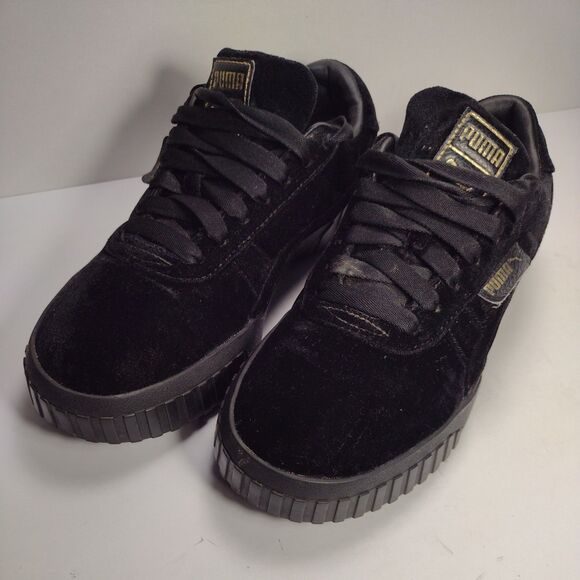 PUMA Velvet size 8.5 black classic 369887 style - Picture 2 of 10